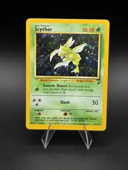 Scyther Holo Rare Holo 017/130 Base Set 2 Ken Sugimori EN - Image 1