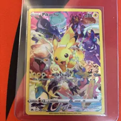 2023 POKEMON SWORD & SHIELD CROWN ZENITH #160 FULL ART/PIKACHU - Image 2