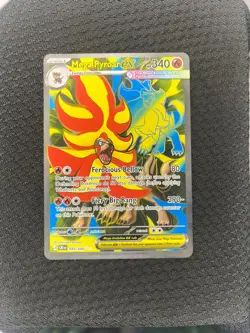 Mega Pyroar ex - Ultra Rare Pokemon Card CRI 099/086 - Image 1