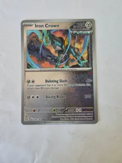 Iron Crown 132/191 Rare Surging Sparks Pokemon Reverse Holo Near Mint - Image 1