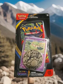 Pokemon TCG Phantasmal Flames Blister & Coin Pack Cottonee Promo Card - Sealed - Image 1