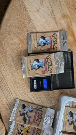 21.1g Pokemon Fossil Booster Pack Lapras Art Sealed 1999 - Image 4
