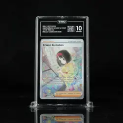 2023 Pokemon SV 151 Set 203/165 Erika's Invitation SIR TAG 10 (970) - Image 1