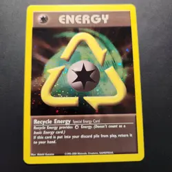 Holo Recycle Energy - 2002 League Promo Cosmos Rare - Pokemon TCG - NM - Image 1