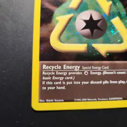 Holo Recycle Energy - 2002 League Promo Cosmos Rare - Pokemon TCG - NM - Image 4