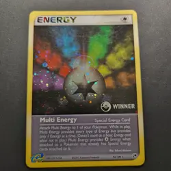2003 WINNER Multi Energy 93/100- League Promo Stamped Holo Rare- Pokemon TCG- MP - Image 1