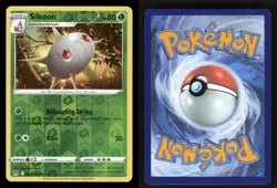 Silcoon 007/196 Uncommon Lost Origin Pokemon Reverse Holo NM/M - Image 3