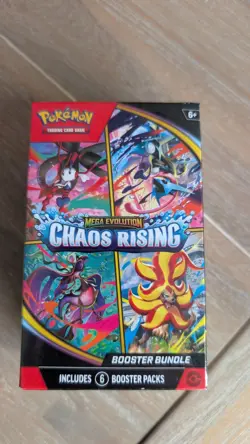 Pokemon TCG: Mega Evolution Chaos Rising Booster Bundle New & Sealed - Image 1