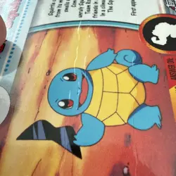 Squirtle 2000 Topps Chrome TV Animation Edition #07 Pokemon - Large Crease - Image 5
