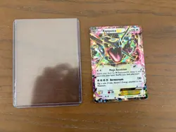 Pokemon TCG Shiny Rayquaza EX XY69 Promo Holo Card - Image 2