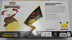 Sealed Pokemon Celebrations Pikachu Vmax Box Premium Figure Collection 2 - Image 2