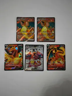 Charizard sr ultra holo Pokemon TCG NM Lot*5 JM64 - Image 1