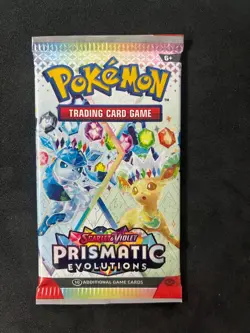 Pokemon Scarlet and Violet Prismatic Evolutions Booster Pack - Image 1