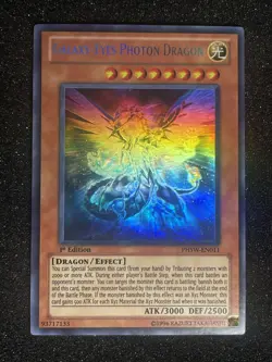 Yu-Gi-Oh! Galaxy Eyes Photon Dragon PHSW-EN011 1st Edition Ghost Rare - Image 1