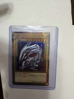 QCR Blue-Eyes White Dragon Quarter Century Secret Rare Yugioh NM TCG MP24-EN001 - Image 5