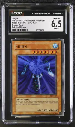 Suijin MRD-027 Printer Hickey Error Yu-gi-oh! CGC 6.5 Ex/nm+ *115 - Image 1