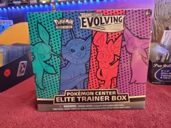 2021 Pokemon Evolving Skies Pokemon Center Sealed ETB Elite Trainer Box Sylveon - Image 1