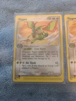2x Pokemon TCG Flygon EX Dragon 15/97 Regular Rare - Image 2