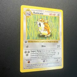Raticate 1st Edition Base Set Shadowless 40/102 Pokemon. NM - Image 2