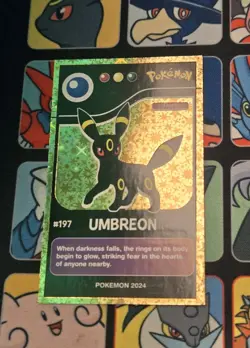Misprint Umbreon #197 Pokemon Johto Holo Shift Pokedex Series Peru Error - Image 1