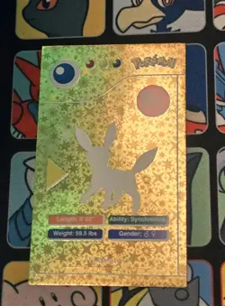 Misprint Umbreon #197 Pokemon Johto Holo Shift Pokedex Series Peru Error - Image 2