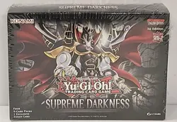 Yu-gi-oh Supreme Darkness Mini Four Pack Booster Box Sealed 1st Edition 25th - Image 1