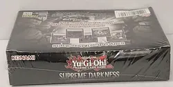 Yu-gi-oh Supreme Darkness Mini Four Pack Booster Box Sealed 1st Edition 25th - Image 5