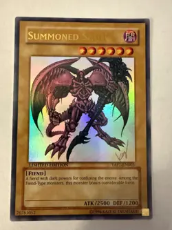 Yugioh Summoned Skull YAP1-EN003 Ultra Rare Limited Edition LP-MP - Image 1