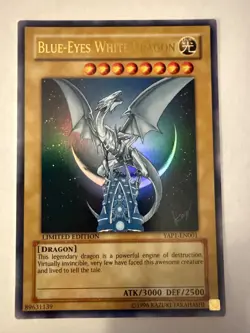 Yugioh Blue-Eyes White Dragon YAP1-EN001 Ultra Rare Limited Edition VLP - Image 1