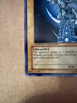 Yugioh Blue-Eyes White Dragon YAP1-EN001 Ultra Rare Limited Edition VLP - Image 5