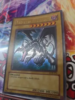 Red-Eyes B. Dragon LOB-070 the Legend of Blue Eyes White Dragon Unlimited - Image 1