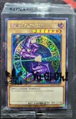 Yugioh Dark Magician ADC1-EN001 Sealed Adidas Promo Card Sealed - Image 1