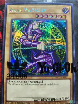 Yugioh Dark Magician ADC1-EN001 Sealed Adidas Promo Card Sealed - Image 2