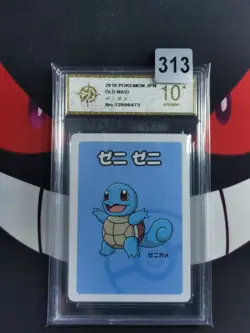 Squirtle Pokemon 2019 Japanese Old Maid-P gold 10 - Image 1
