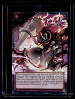 YuGiOh Rarity Collection 5 Dominus Purge Extended Art 1st Edditon RA05-EN150 - Image 1