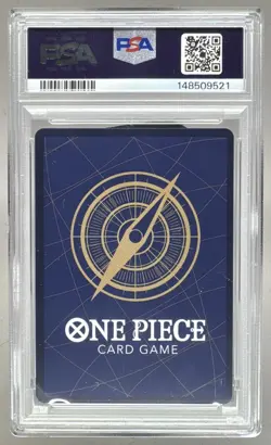 148509521 Shirahoshi 2024 One Piece The Best #OP05-082 Jolly Roger Foil PSA 9 - Image 2