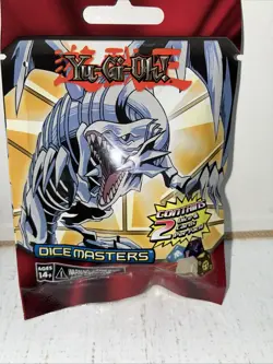 PACKS! 3X Yu-Gi-Oh! Dice Masters Sealed Blue Eyes Wizkids TCG CCG Cards 2014 - Image 2