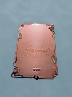 SERIALIZED 45/200 Goddess Story Metal Card Spicy Waifu LSP - Image 4