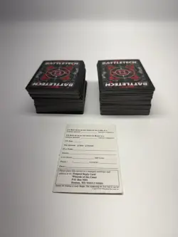 Battletech CCG Trading Card Game 1996 WOTC - 199 Card Lot Unscalped - Image 1
