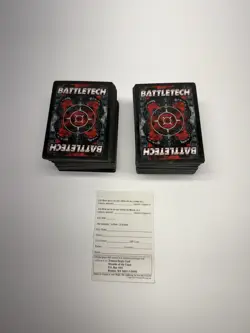 Battletech CCG Trading Card Game 1996 WOTC - 199 Card Lot Unscalped - Image 2