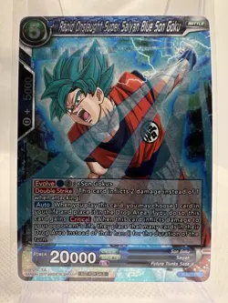 Rapid Onslaught Super Saiyan Blue Son Goku P-022 PR Dragon Ball Super Card Game - Image 1