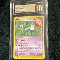 Pokemon Kirlia EX Sandstorm 40/100 2003 CGC Pristine 10 Graded Card - Image 1