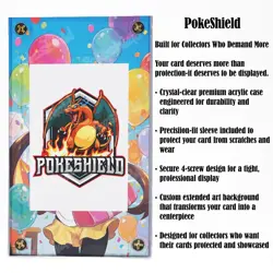 Rosa's Encouragement 123 Pokemon Display Case • Extended Art • CARD NOT INCLUDED - Image 3