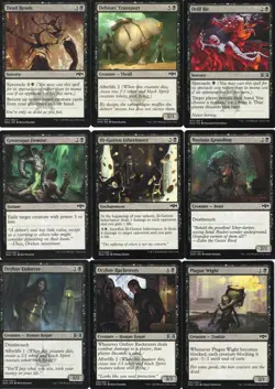 MTG - Ravnica Allegiance - Black lot - 24 cards - NM - 2019 Magic - Image 2