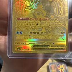 Pokemon Mega Greninja EX Full Art Holo Card 122/086 Hyper Rare - Image 3