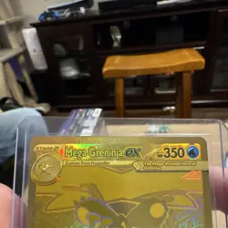Pokemon Mega Greninja EX Full Art Holo Card 122/086 Hyper Rare - Image 4