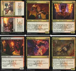 MTG - Ravnica Allegiance - Black/Red lot - 11 cards - NM - 2019 Magic - Image 1