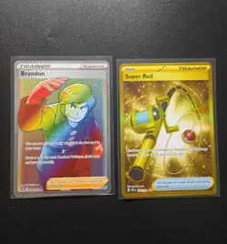 Full Art Trainers, Gold, Rainbow, Pokemon Cards Lot Of 10 NM English - Image 1