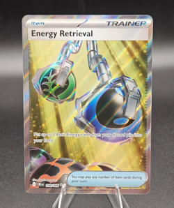 Pokemon Card - Energy Retrieval - Full Art Ultra Rare (108/086) Chaos Rising NM - Image 1