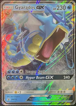 Gyarados GX SM212 Hidden Fates Black Star Promo Holo (See Photos) - PokÃ©mon Card - Image 1